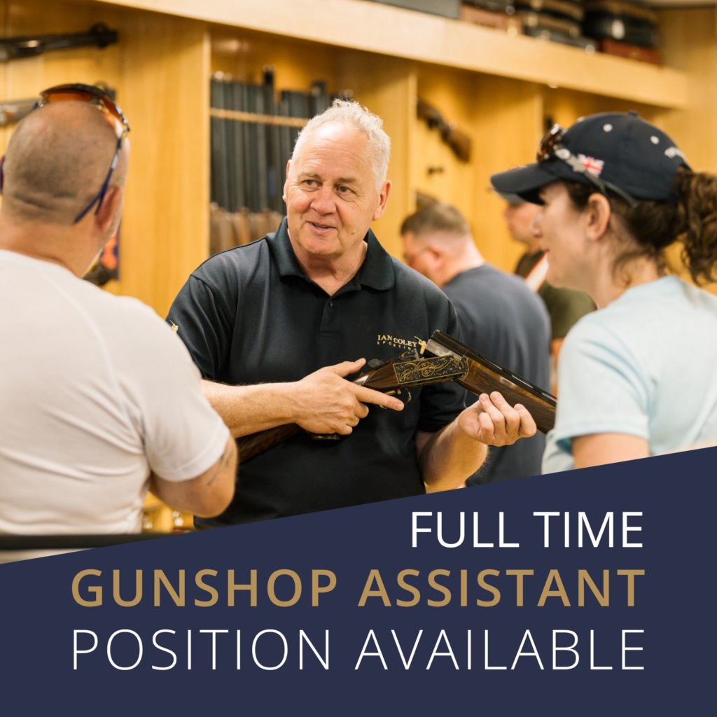 Gunshop Assistant Vacancy